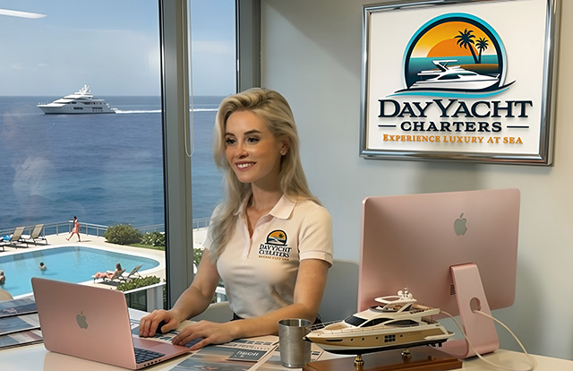 office girl, on Yachts, Yacht Chef, Cabo, Bahamas, Miami, Cancun, Puerto Vallarta, La Paz, Aruba, Cayman Islands, Antigua, BVI, Boats